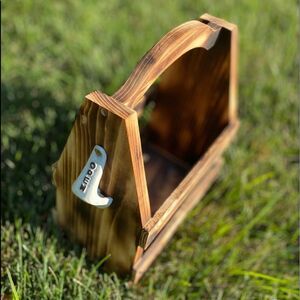 Pine Handmade Drink Caddy